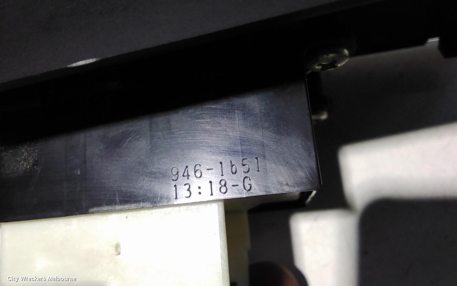 TOYOTA COROLLA PWR DR WIND SWITCH, RH FRONT (MASTER SWITCH), ZRE182R, HATCH, STANDARD, 10/2012 - 03/2015