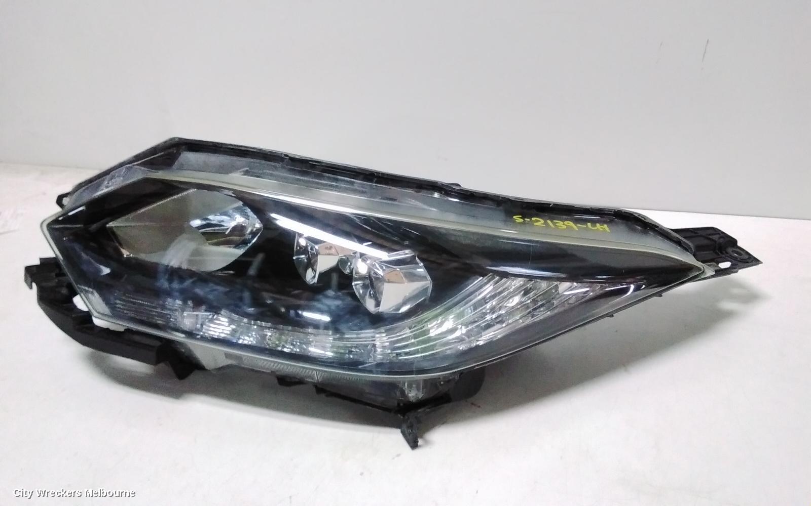 HONDA HRV LEFT HEADLAMP, RU5, VTI-S/VTI-L, LED TYPE, 12/2014 - 06/2018
