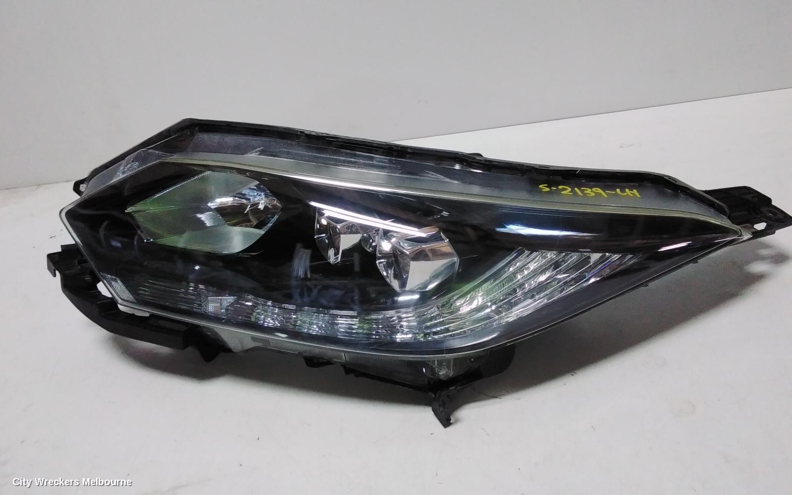 HONDA HRV LEFT HEADLAMP, RU5, VTI-S/VTI-L, LED TYPE, 12/2014 - 06/2018