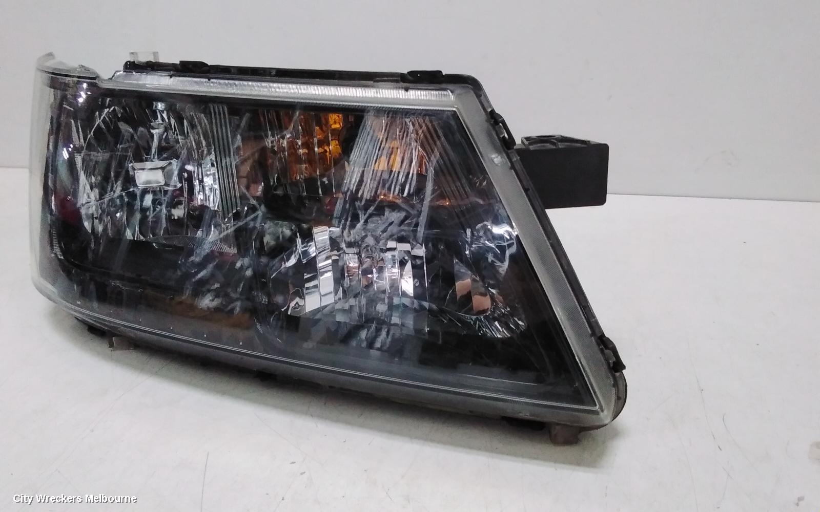 DODGE JOURNEY RIGHT HEADLAMP, JC, BLACK INSERT, 09/2008 - 12/2016