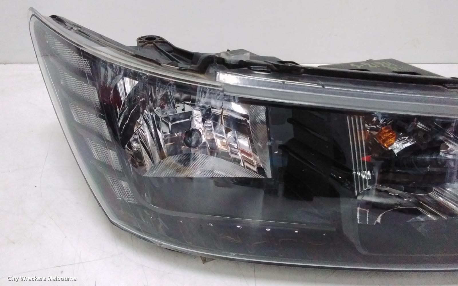 DODGE JOURNEY RIGHT HEADLAMP, JC, BLACK INSERT, 09/2008 - 12/2016