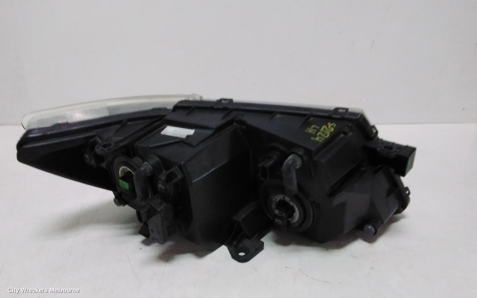 DODGE JOURNEY LEFT HEADLAMP, JC, BLACK INSERT, 09/2008 - 12/2016