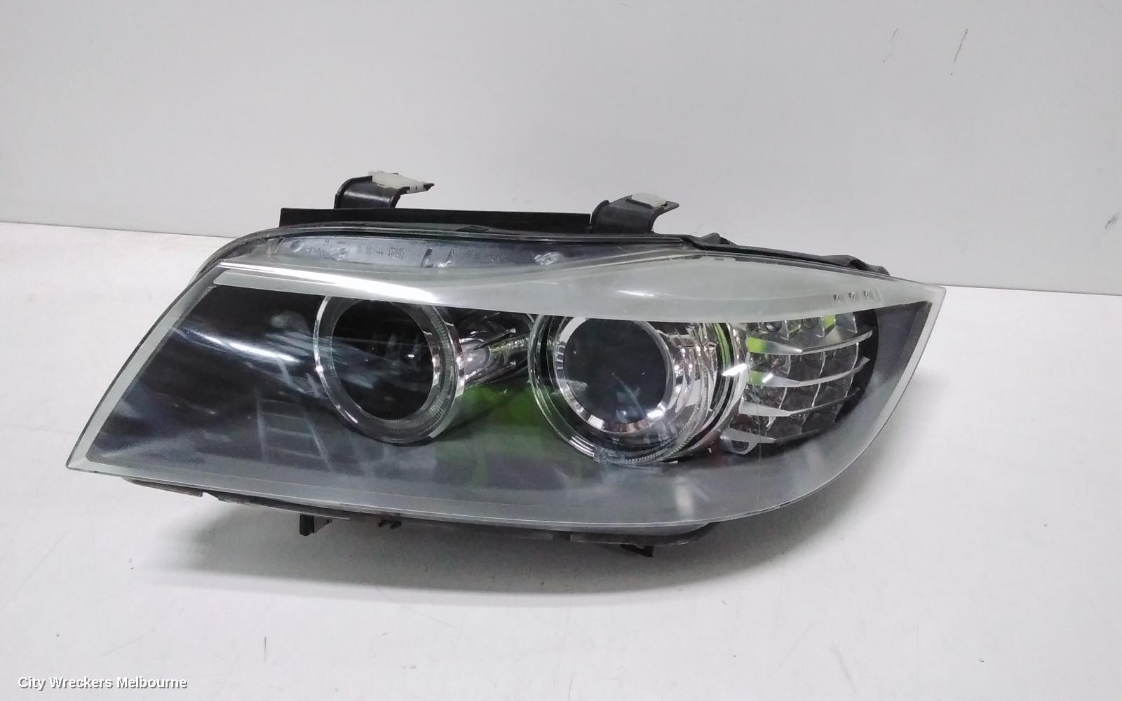 BMW 3 SERIES LEFT HEADLAMP, E90/E91, SEDAN/WAGON, BI XENON, ADAPTIVE TYPE, 11/2008 - 09/2013