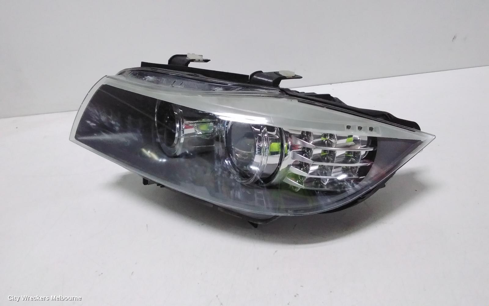 BMW 3 SERIES LEFT HEADLAMP, E90/E91, SEDAN/WAGON, BI XENON, ADAPTIVE TYPE, 11/2008 - 09/2013