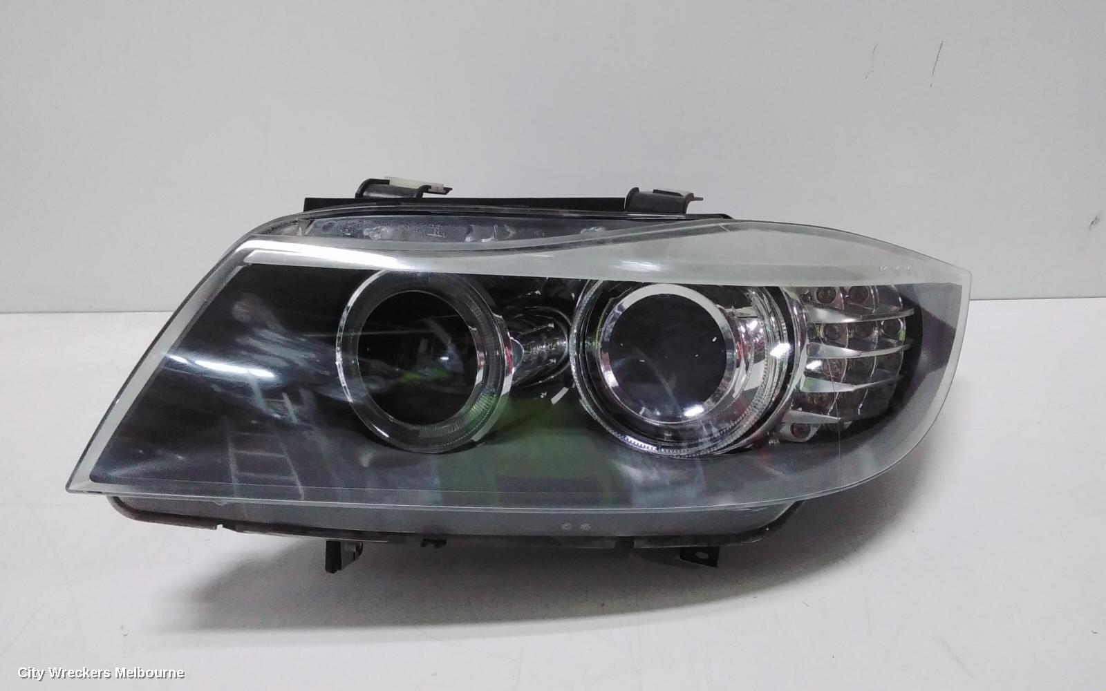 BMW 3 SERIES LEFT HEADLAMP, E90/E91, SEDAN/WAGON, BI XENON, ADAPTIVE TYPE, 11/2008 - 09/2013