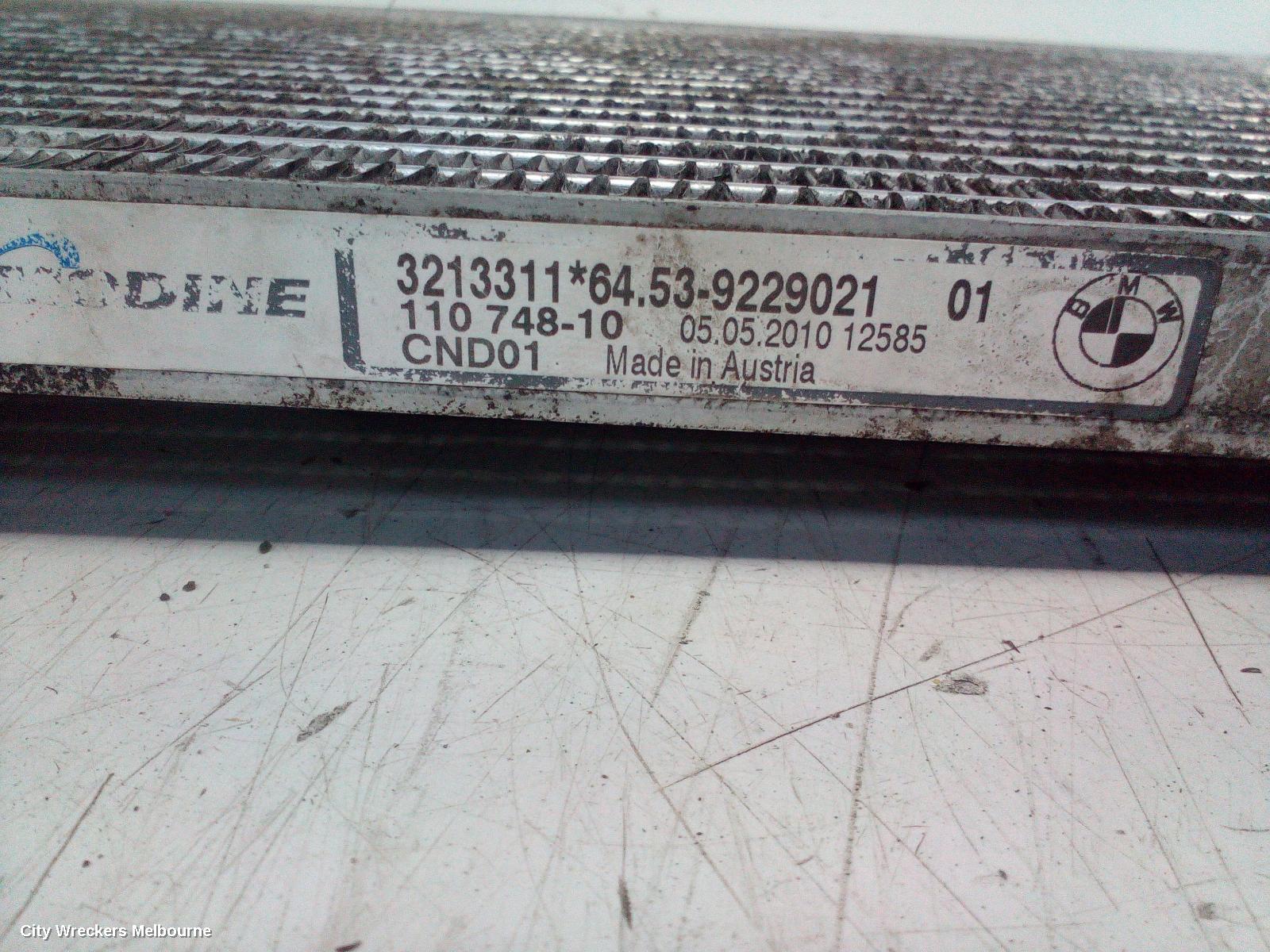 BMW 3 SERIES A/C CONDENSER, E90/E91/E92/E93, TURBO DIESEL/TURBO PETROL, 03/2005 - 09/2013