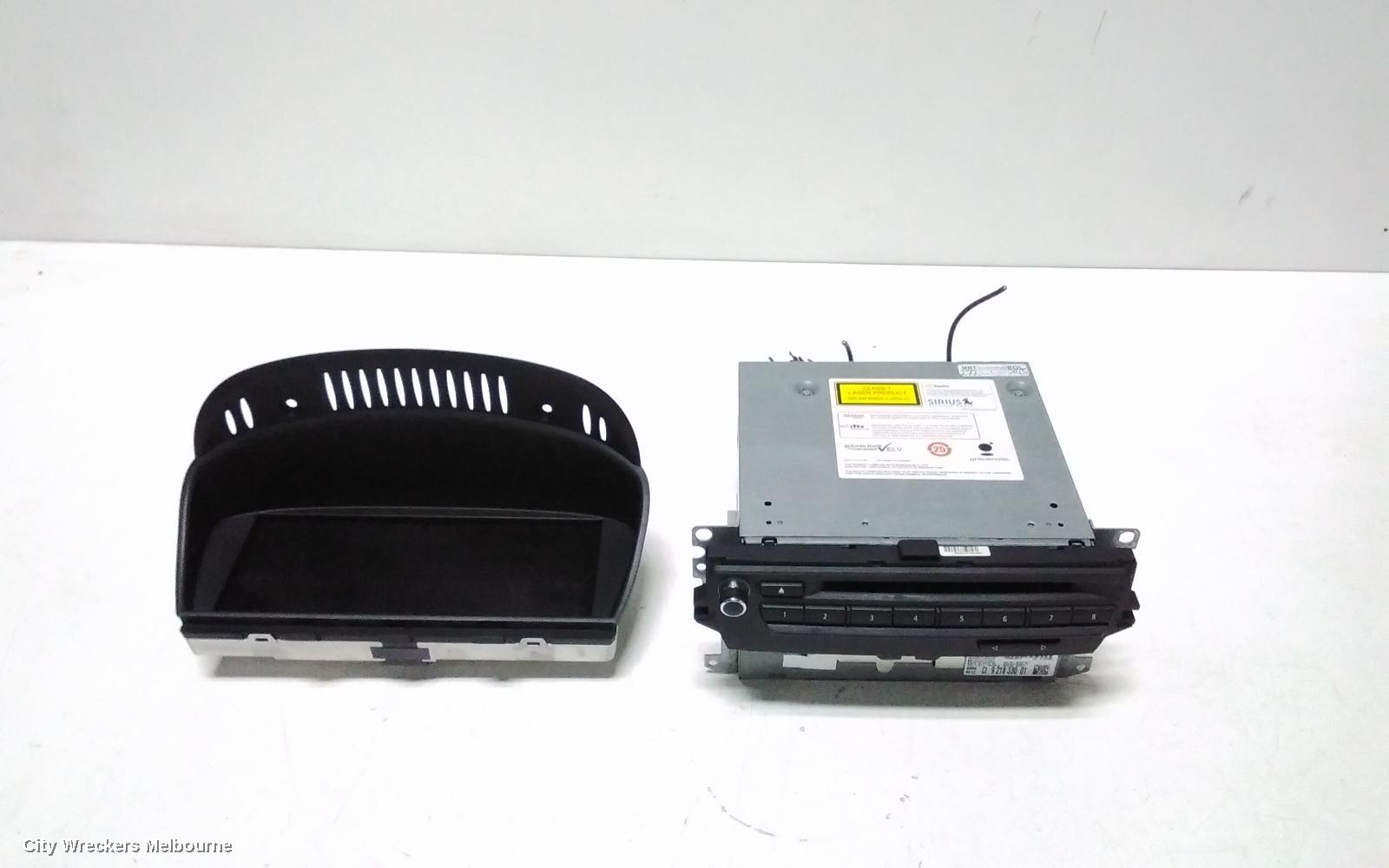 BMW 3 SERIES RADIO/CD/DVD/SAT/TV, DISPLAY UNIT, 6.5IN SAT NAV TYPE, E90/E91/E92/E93, 03/2005 - 09/2013