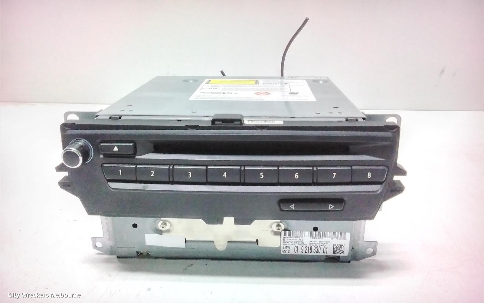 BMW 3 SERIES RADIO/CD/DVD/SAT/TV, DISPLAY UNIT, 6.5IN SAT NAV TYPE, E90/E91/E92/E93, 03/2005 - 09/2013