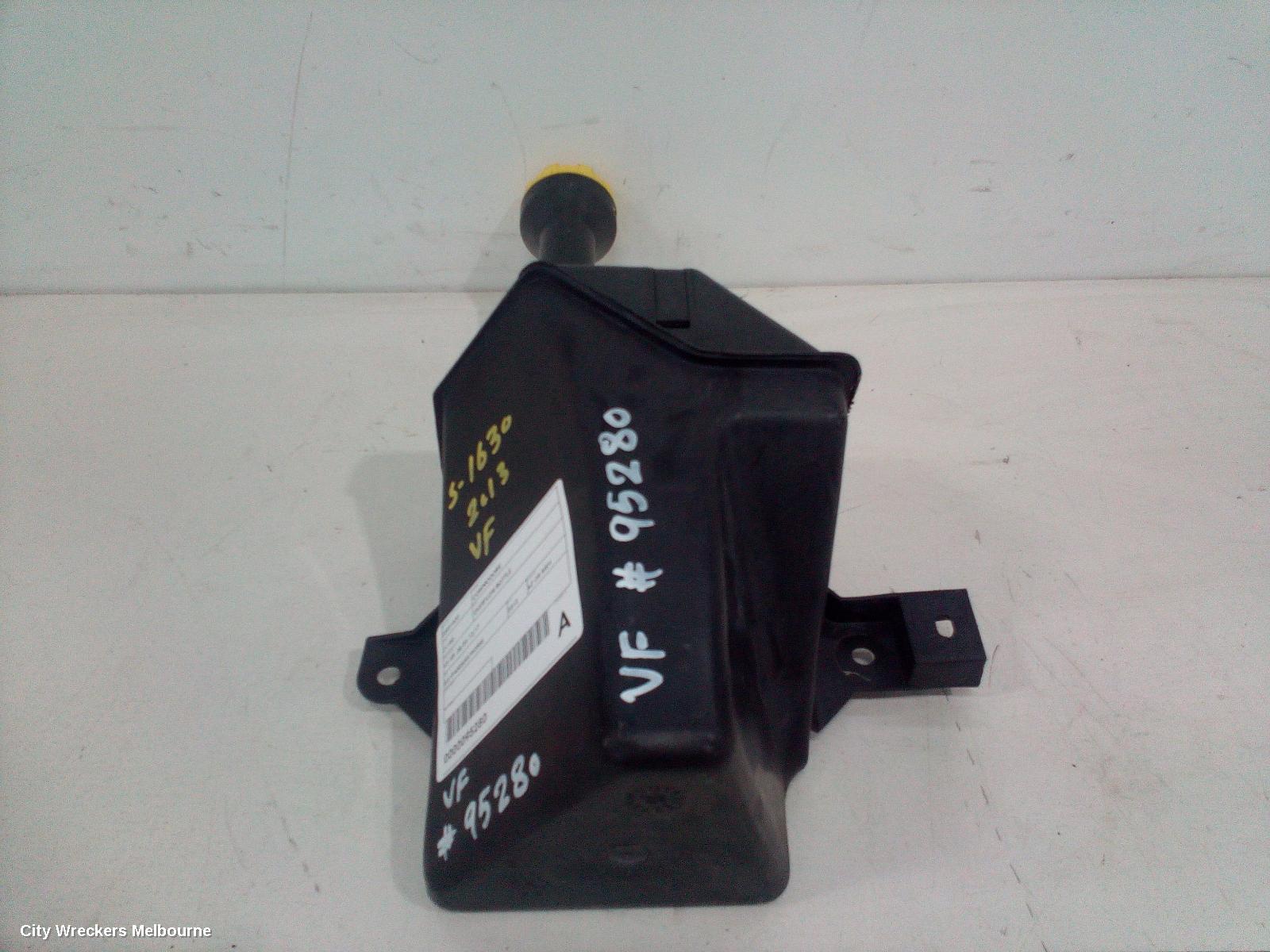 HOLDEN COMMODORE OVERFLOW BOTTLE, VE-VF, 08/2006 - 12/2017