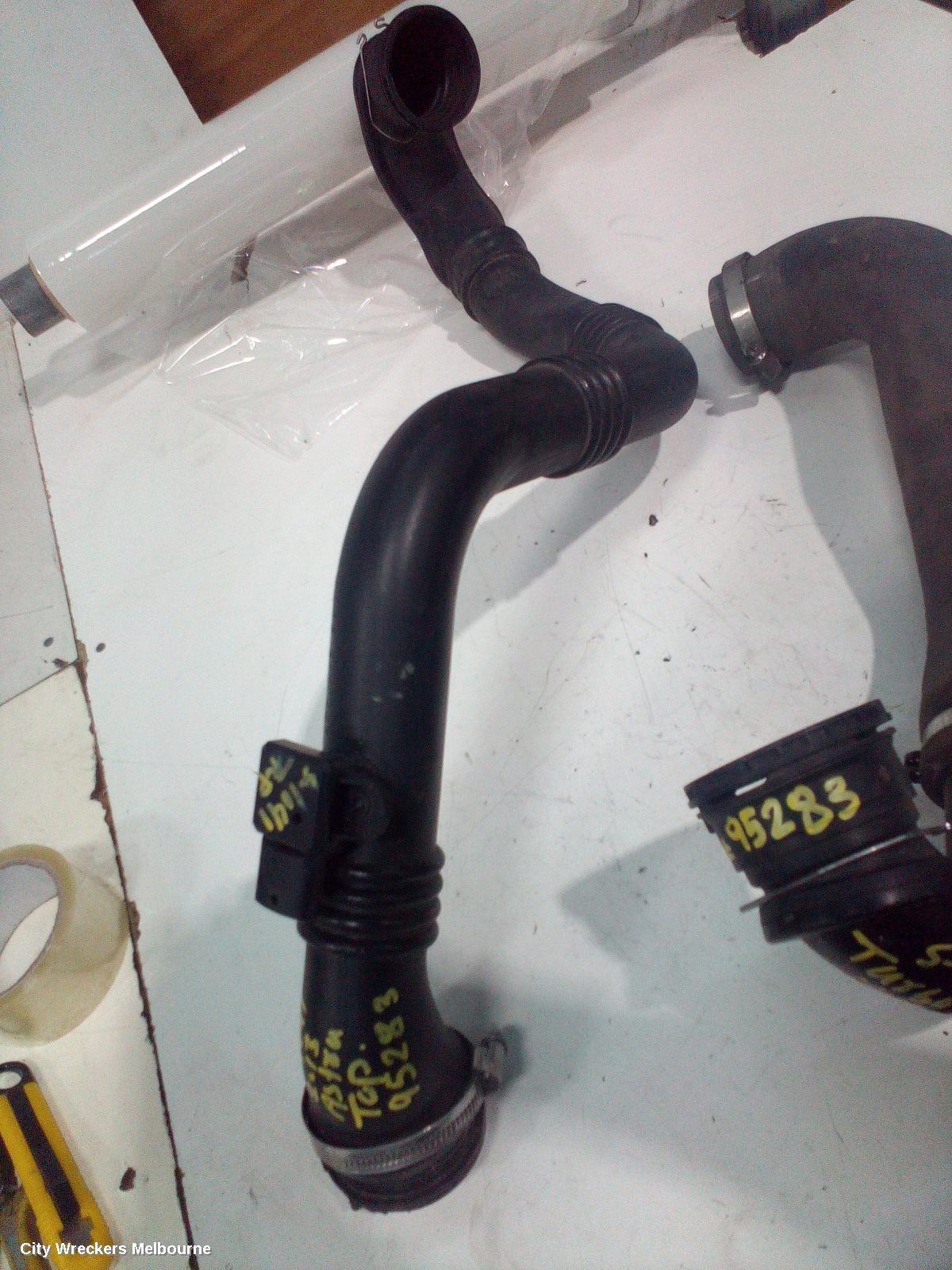 OPEL ASTRA, MK 4, 09/2012 - 01/2014, TURBO HOSE: 95283