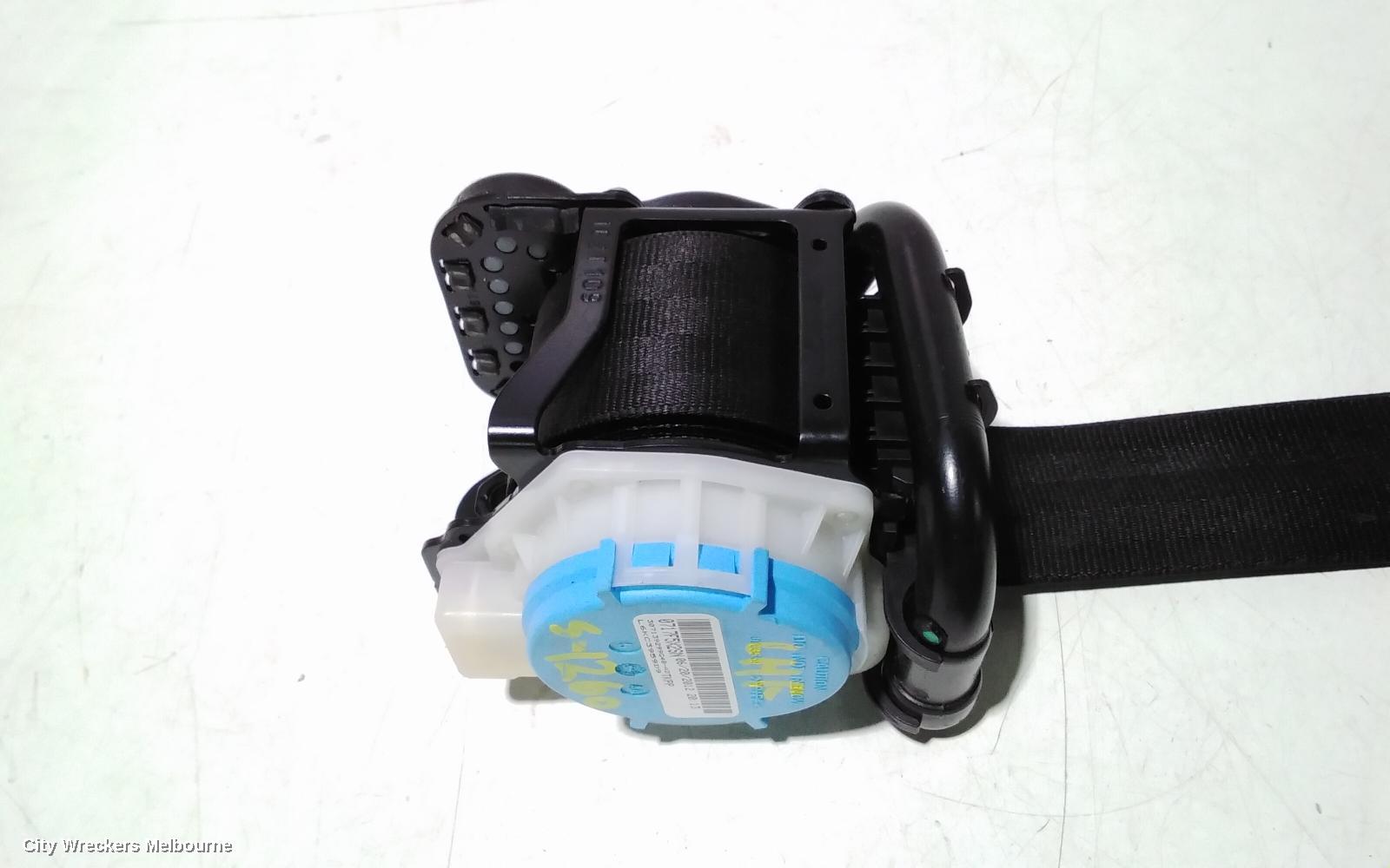AUDI Q3 SEATBELT/STALK, LH FRONT, SEAT BELT ONLY, 8U, 03/2012 - 12/2018