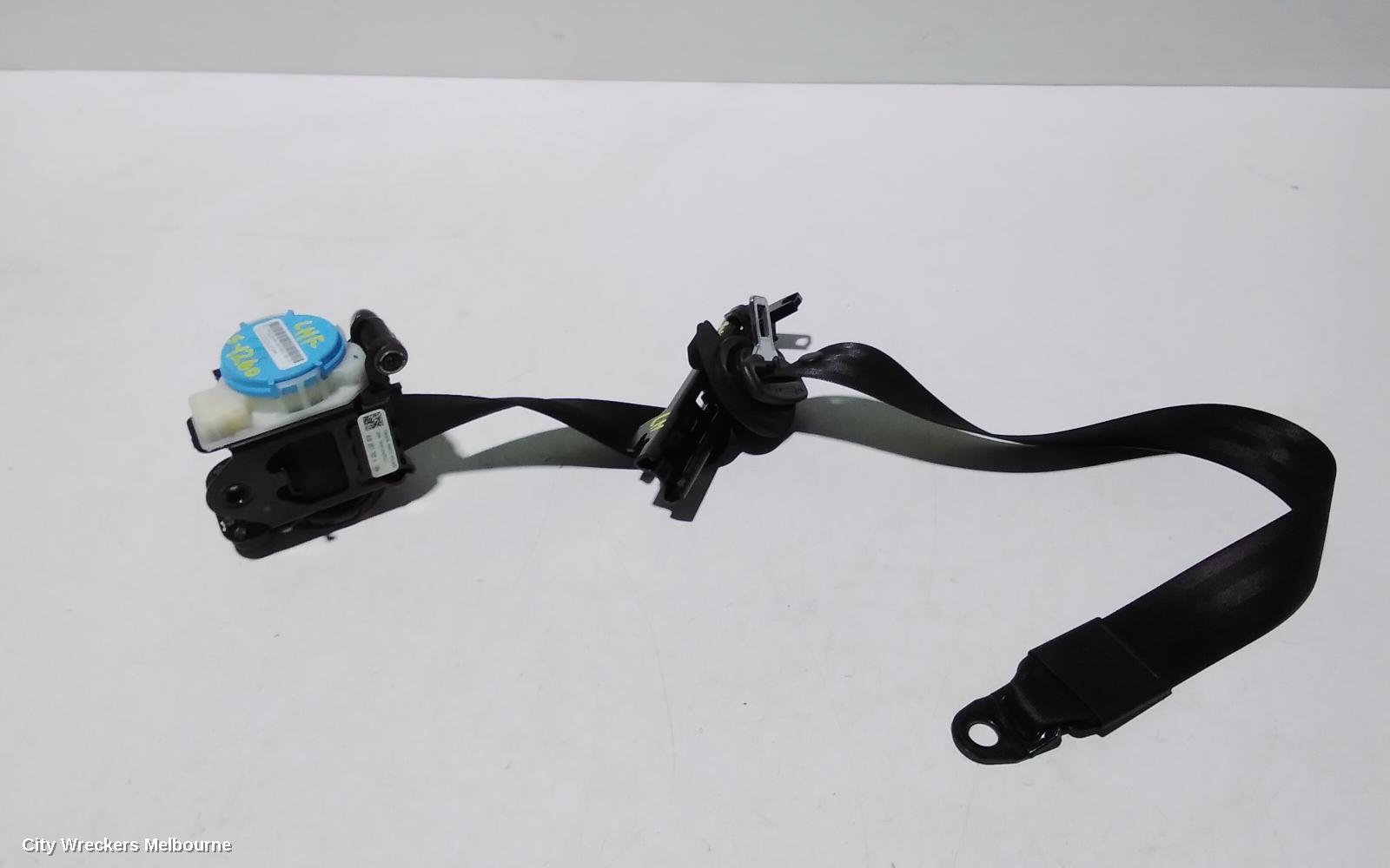 AUDI Q3 SEATBELT/STALK, LH FRONT, SEAT BELT ONLY, 8U, 03/2012 - 12/2018