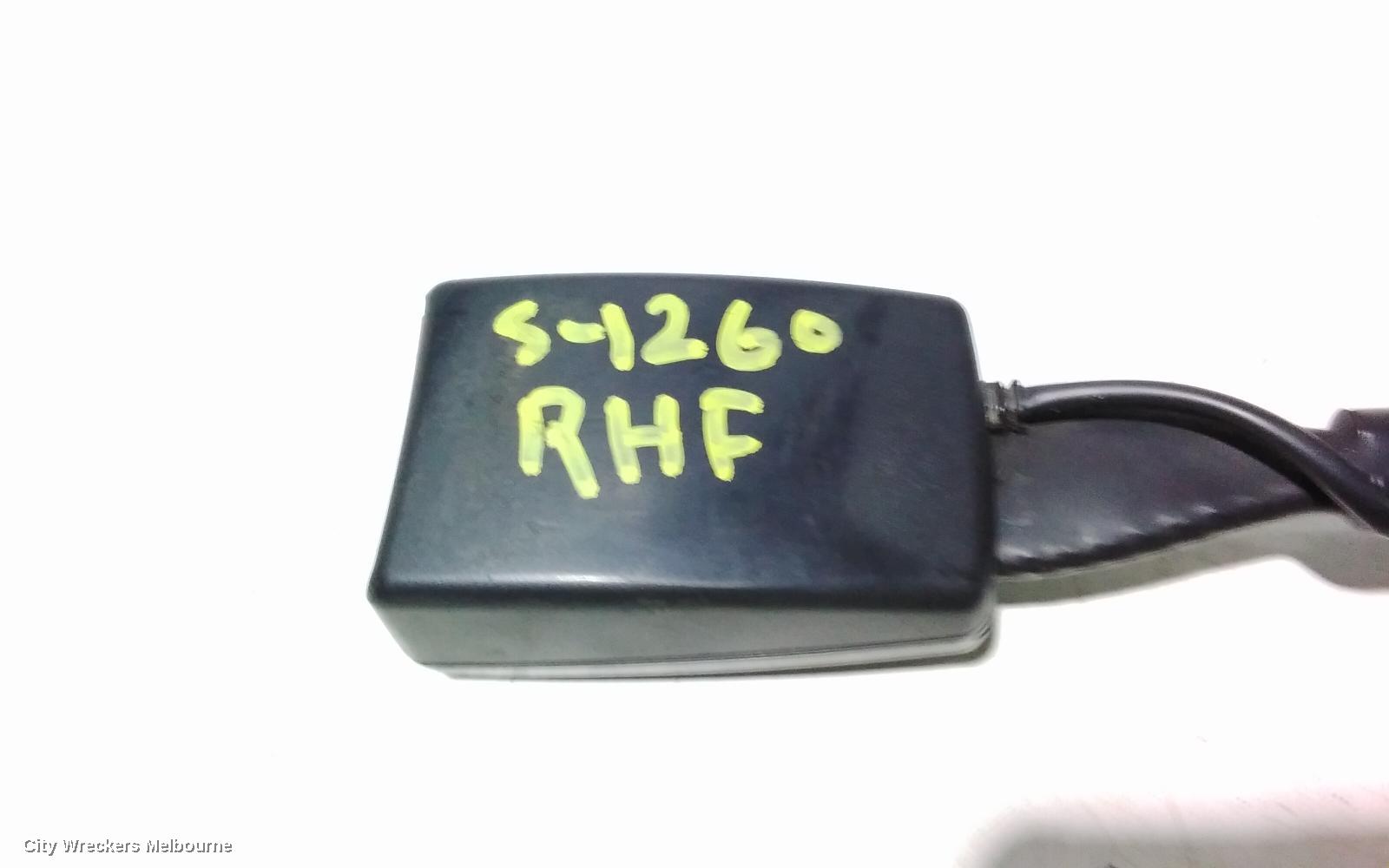 AUDI Q3 SEATBELT/STALK, RH FRONT, SEAT BELT STALK ONLY, 8U, 03/2012 - 12/2018
