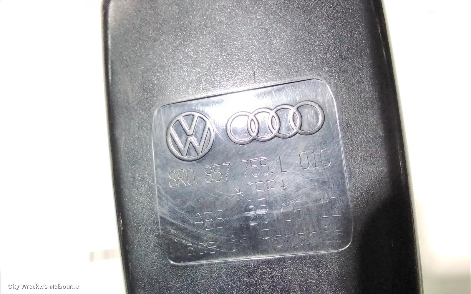 AUDI Q3 SEATBELT/STALK, RH FRONT, SEAT BELT STALK ONLY, 8U, 03/2012 - 12/2018