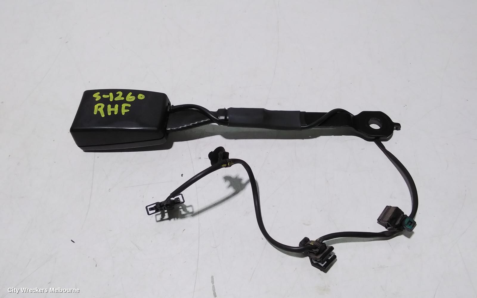 AUDI Q3 SEATBELT/STALK, RH FRONT, SEAT BELT STALK ONLY, 8U, 03/2012 - 12/2018