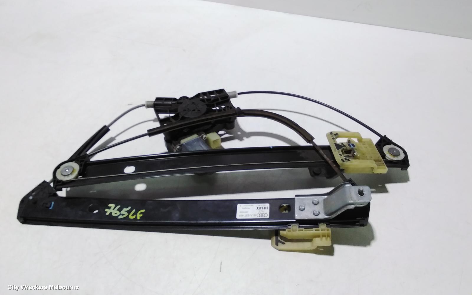 AUDI Q2 LEFT FRONT WINDOW REG/MOTOR, GA, 10/2016 ONWARDS