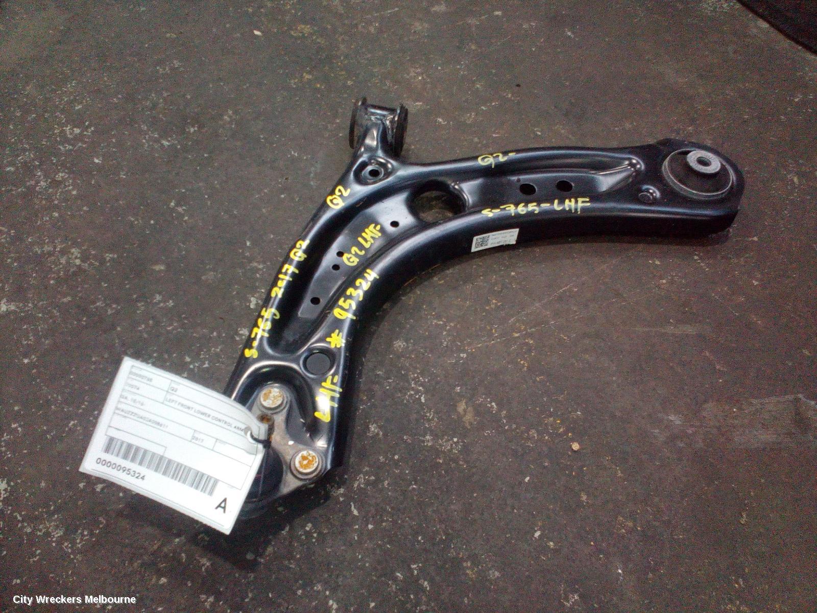 AUDI Q2 LEFT FRONT LOWER CONTROL ARM, GA, 10/2016 ONWARDS