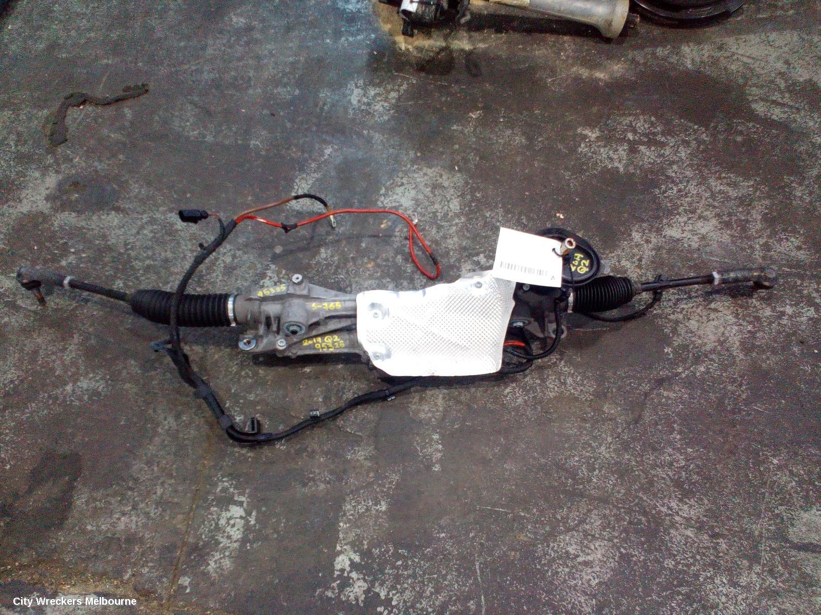 AUDI Q2 STEERING BOX/RACK, GA, ELECTRIC, 10/2016 ONWARDS