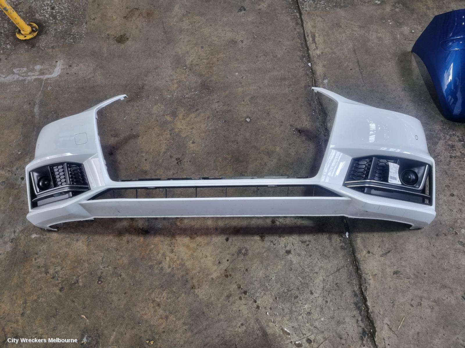 AUDI A4 FRONT BUMPER, B9 8W, A4, 1.4 PETROL ENG TYPE, 10/2015 - 11/2020
