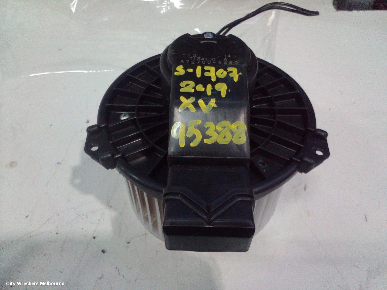 SUBARU XV HEATER FAN MOTOR, G5X, 03/2017 - 06/2023