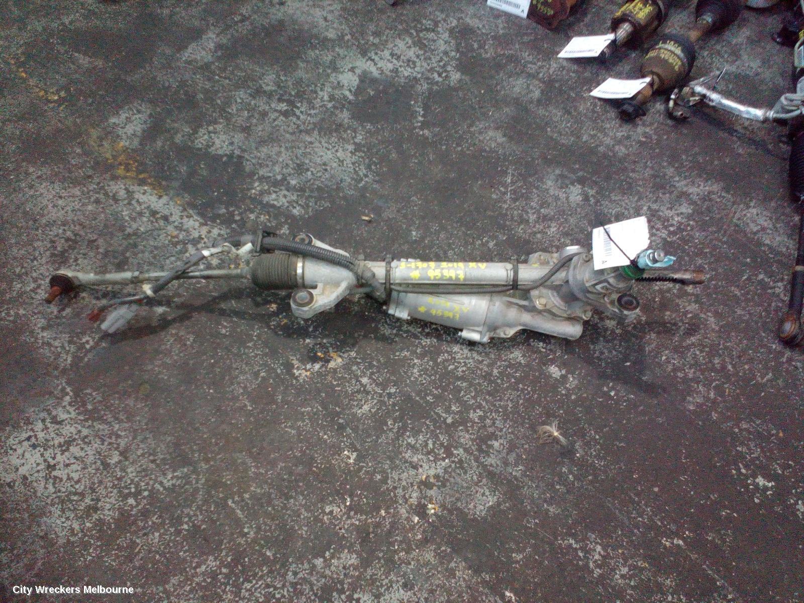 SUBARU XV STEERING BOX/RACK, G5X, 03/2017 - 06/2023