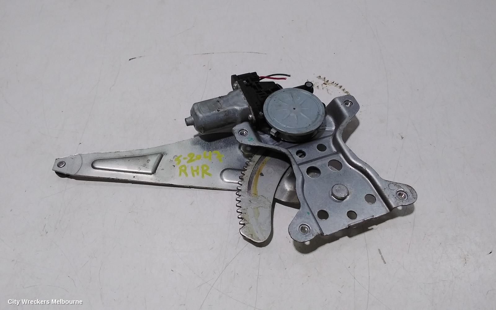 SUZUKI SWIFT RIGHT REAR WND REG/MOTOR, RS415/RS416, POWER, 09/2004 - 02/2011