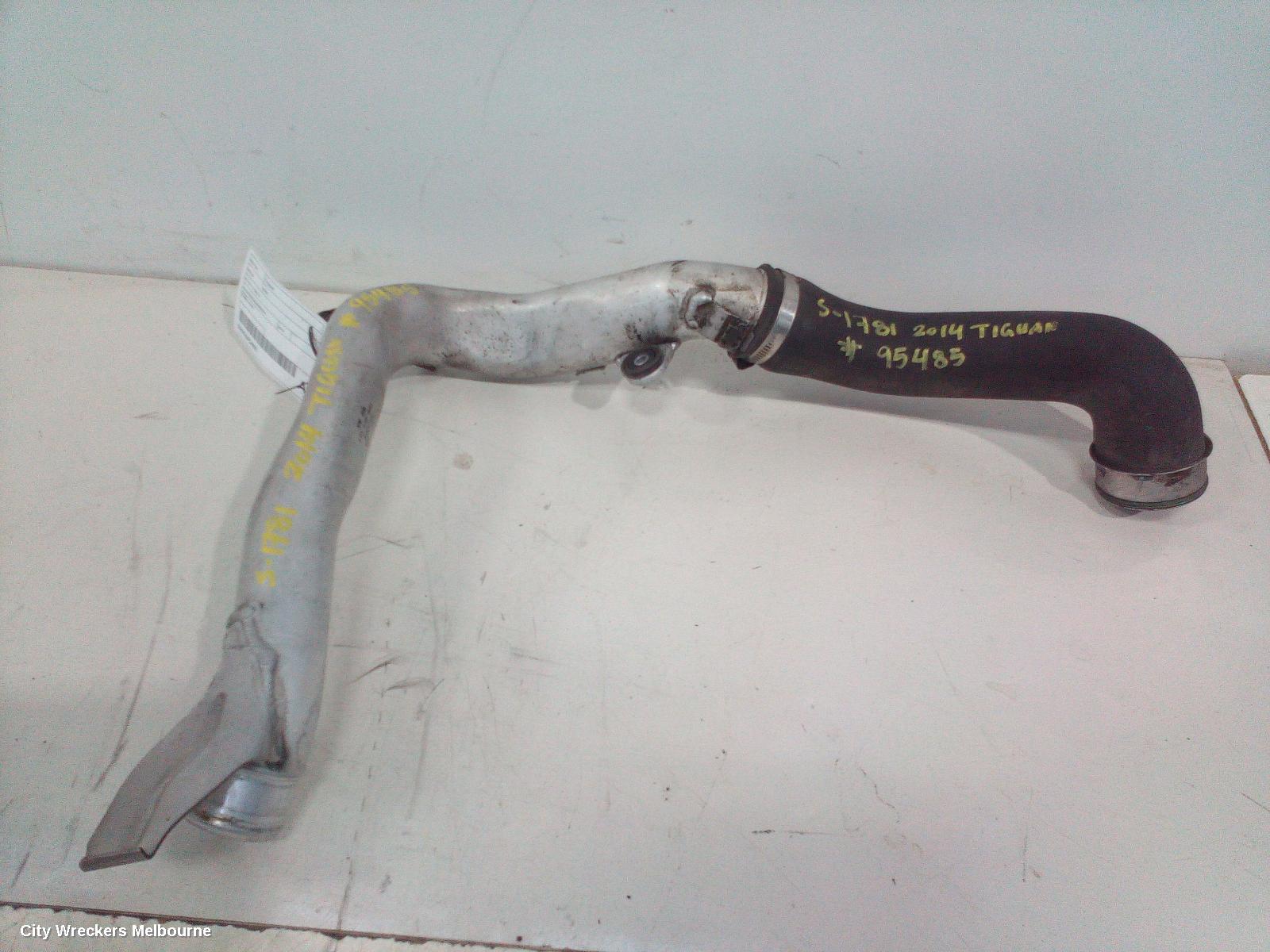 VOLKSWAGEN TIGUAN, 5N, 07/2011 - 08/2016, TURBO HOSE: 95485