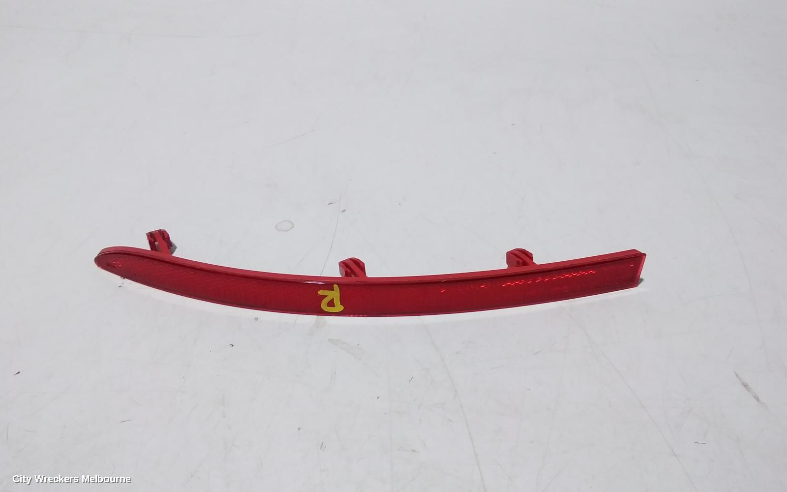 VOLKSWAGEN TIGUAN RIGHT TAILLIGHT, BUMPER REFLECTOR, 5N, 05/2008 - 08/2016