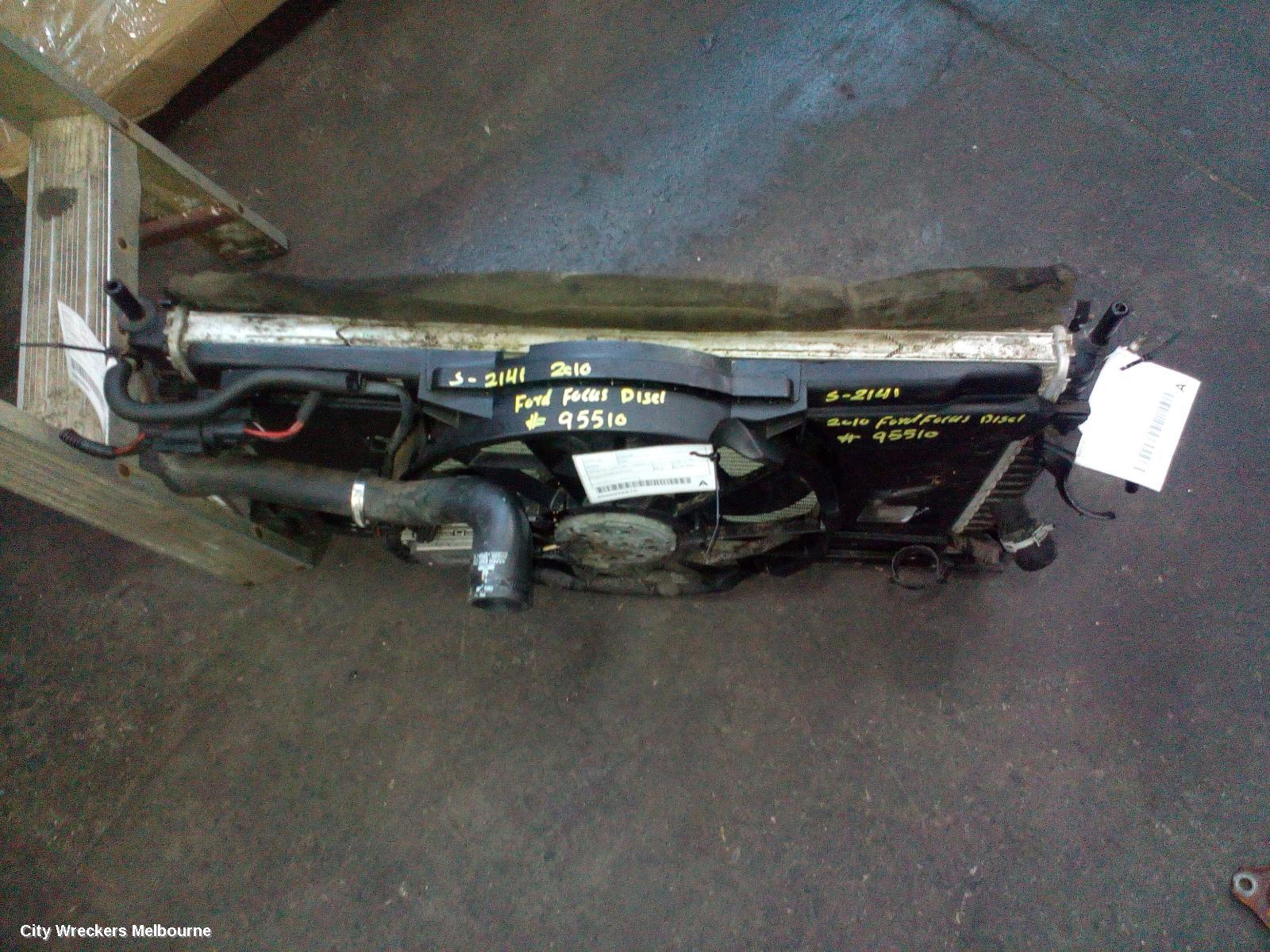 FORD FOCUS FAN, RADIATOR + A/C FAN (1 PIECE), 2.0, LT-LV, DIESEL TYPE, 05/2007 - 07/2011