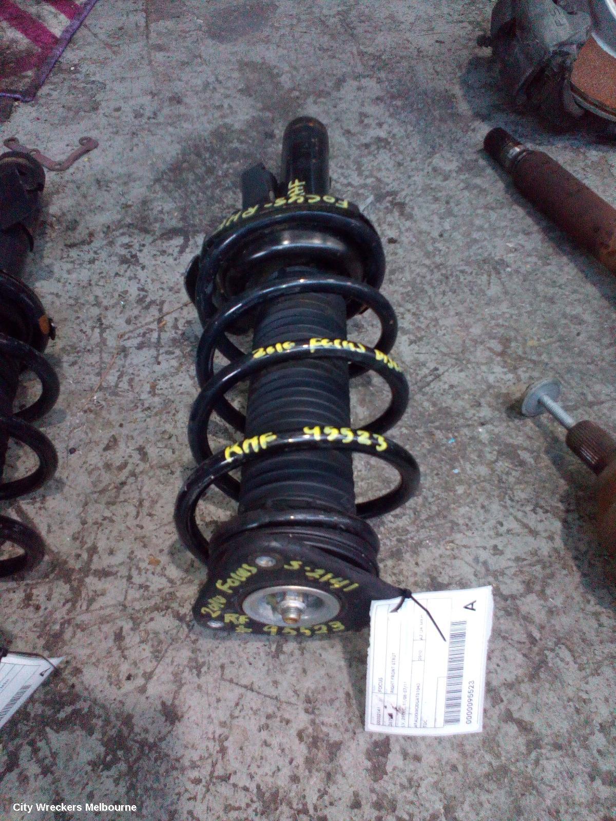 FORD FOCUS RIGHT FRONT STRUT, LV, ZETEC, 11/2008 - 07/2011