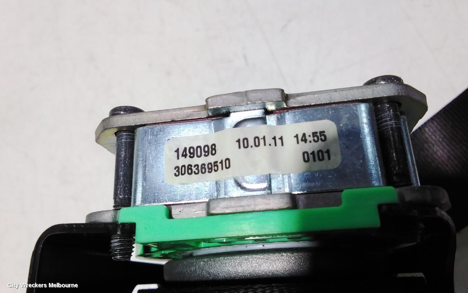 AUDI Q5 SEATBELT/STALK, LH FRONT, SEAT BELT ONLY, 8R, 03/2009 - 12/2013