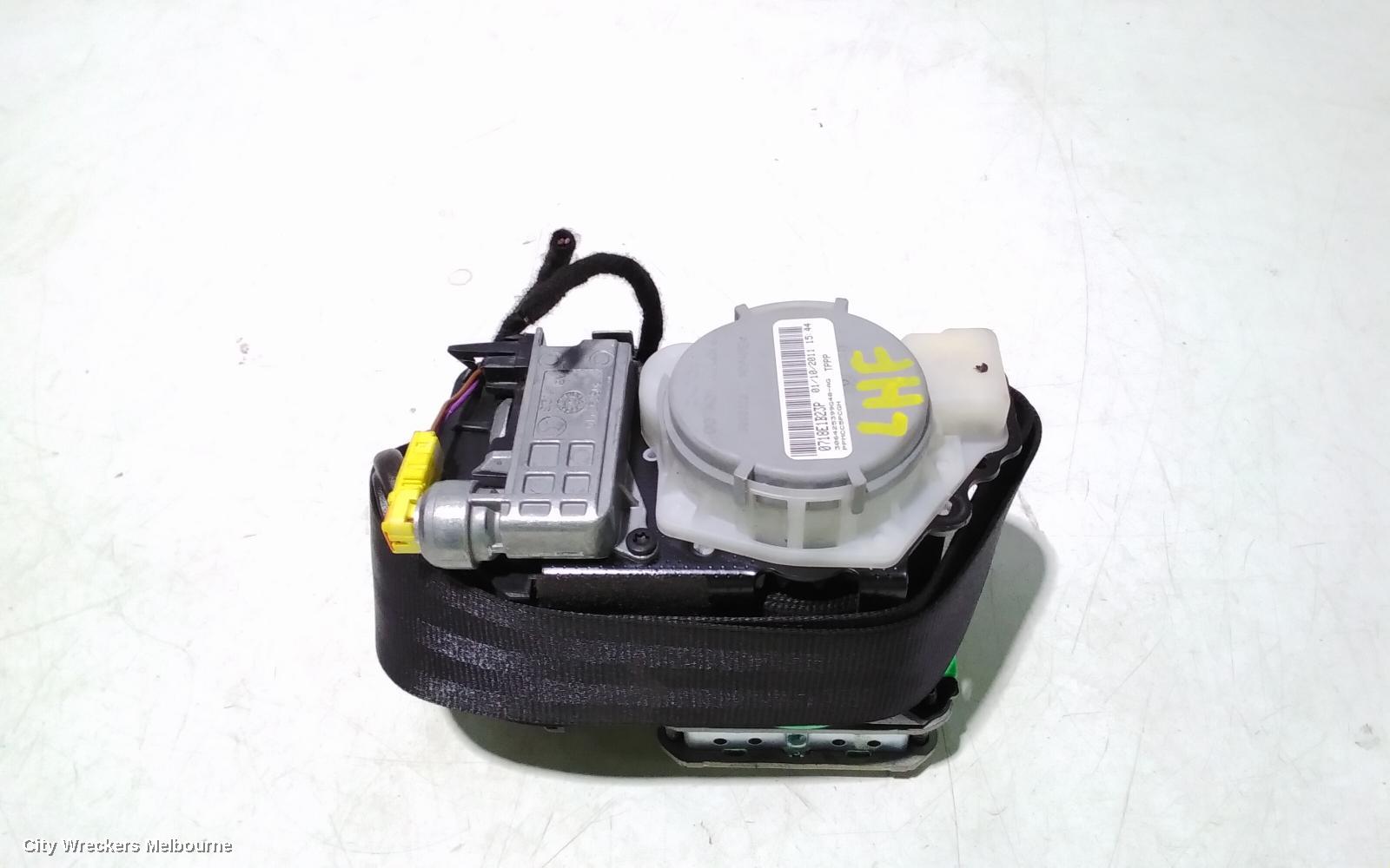 AUDI Q5 SEATBELT/STALK, LH FRONT, SEAT BELT ONLY, 8R, 03/2009 - 12/2013