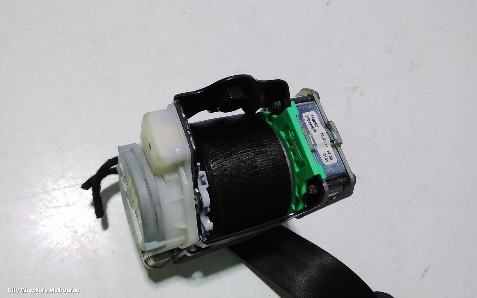 AUDI Q5 SEATBELT/STALK, LH FRONT, SEAT BELT ONLY, 8R, 03/2009 - 12/2013