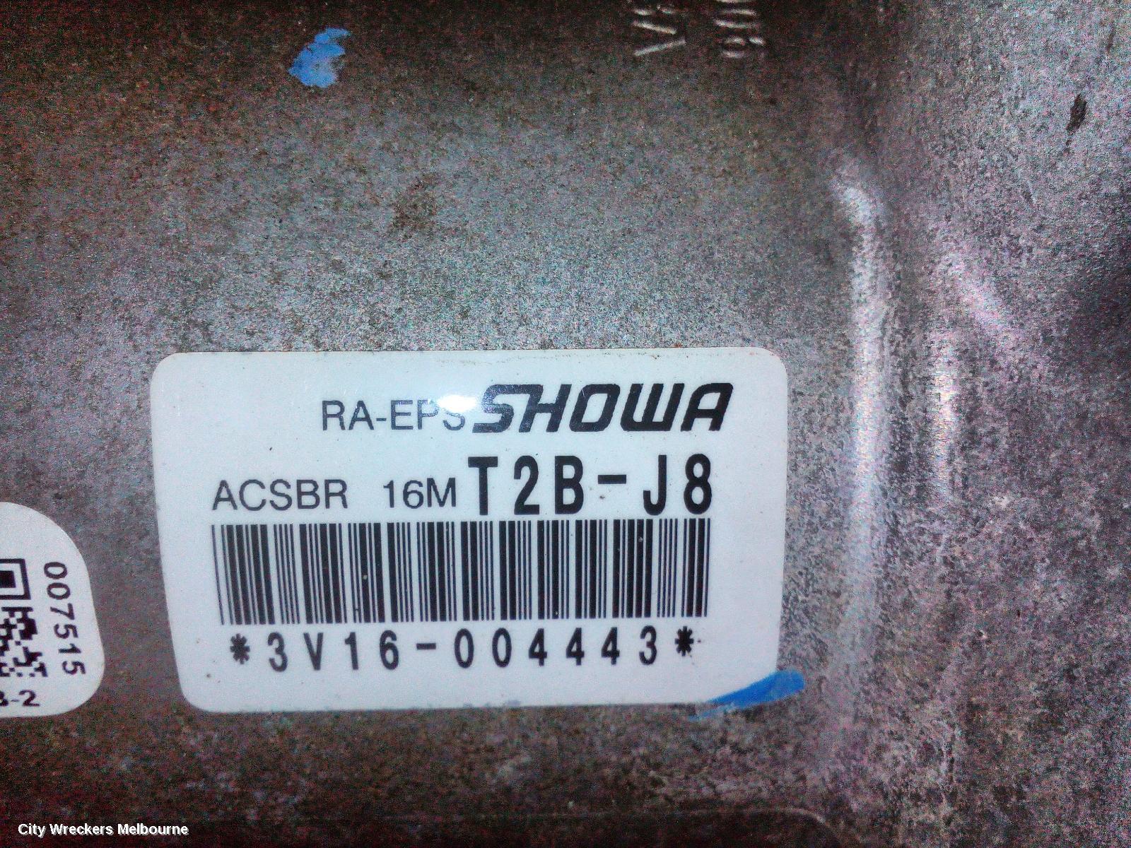 HONDA ACCORD STEERING BOX/RACK, 9TH GEN, ELECTRIC, V6L/HYBRID, 05/2013 - 08/2019