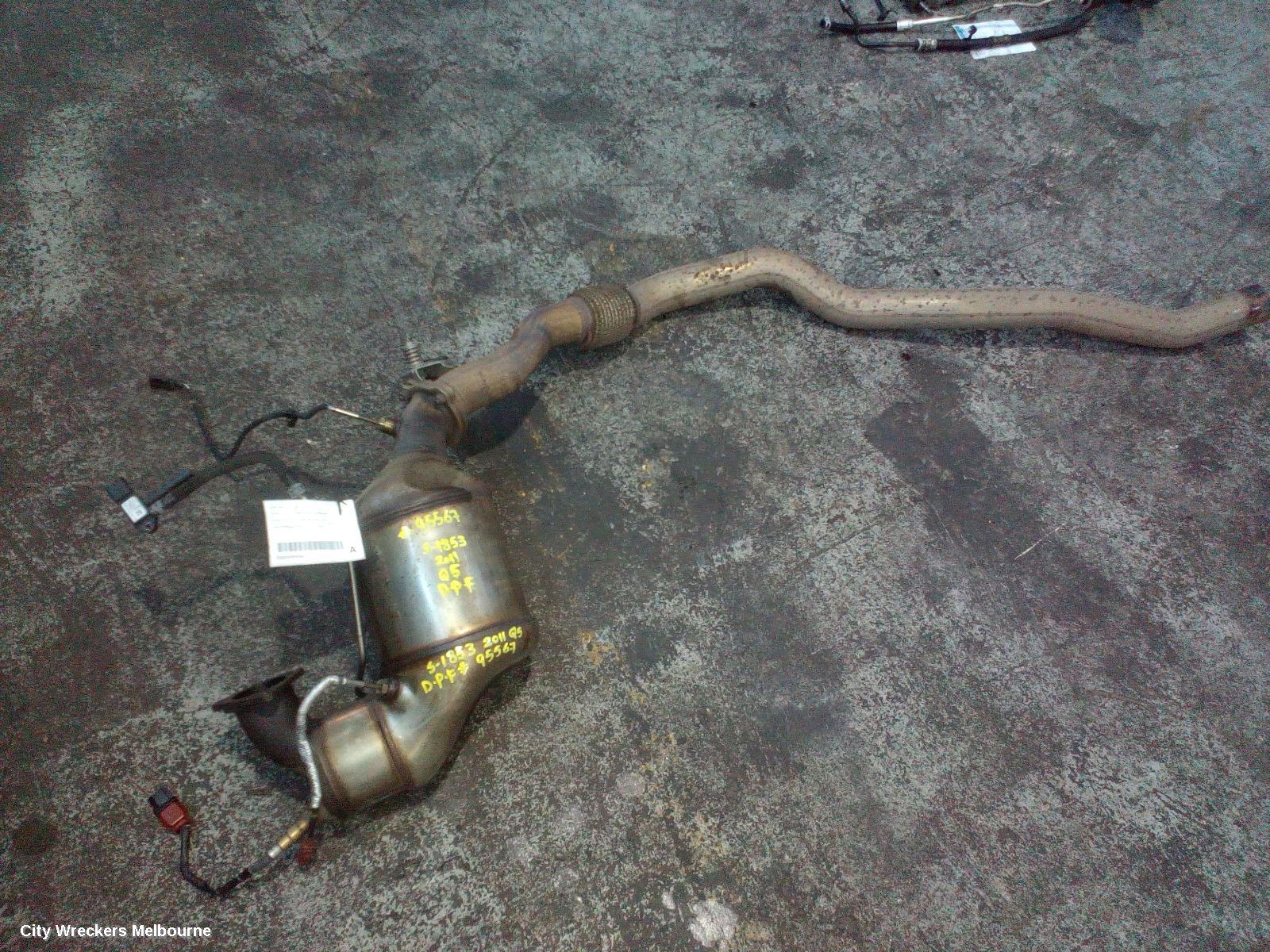 AUDI Q5 PARTICULATE FILTER/DPF, DIESEL, 3.0, CCWA CODE, 8R, 03/2009 - 10/2012