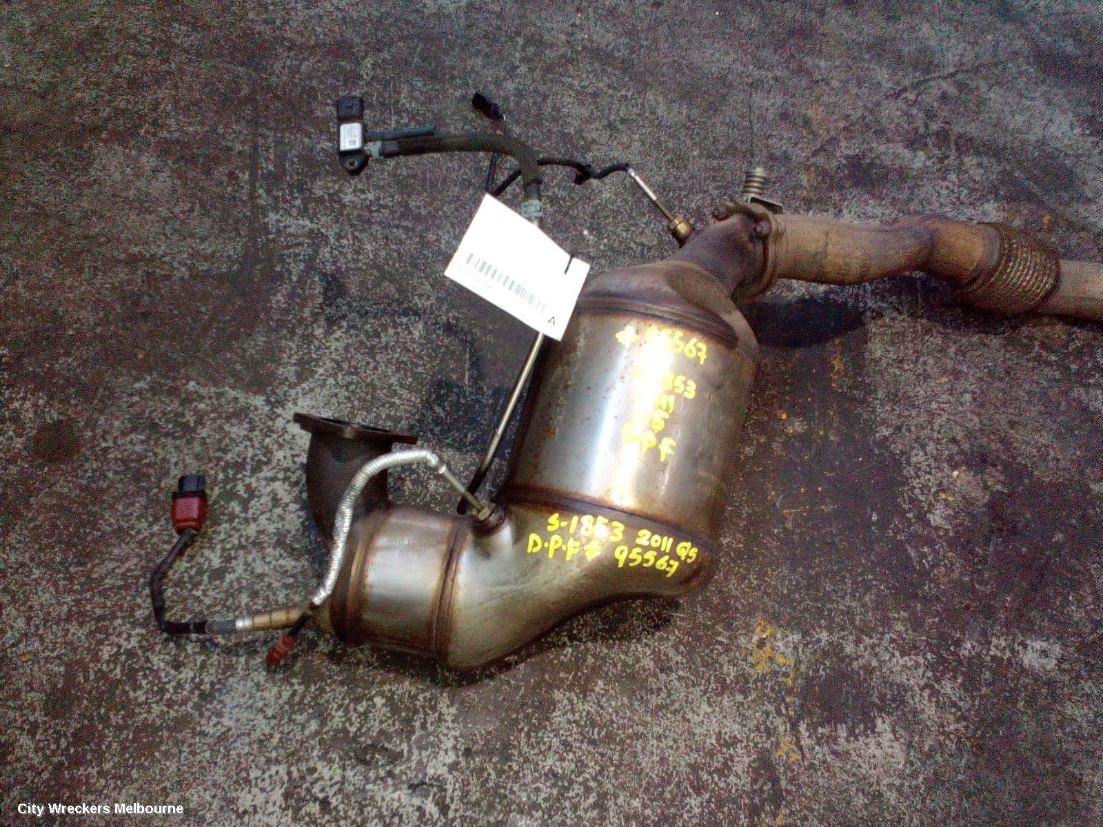 AUDI Q5 PARTICULATE FILTER/DPF, DIESEL, 3.0, CCWA CODE, 8R, 03/2009 - 10/2012