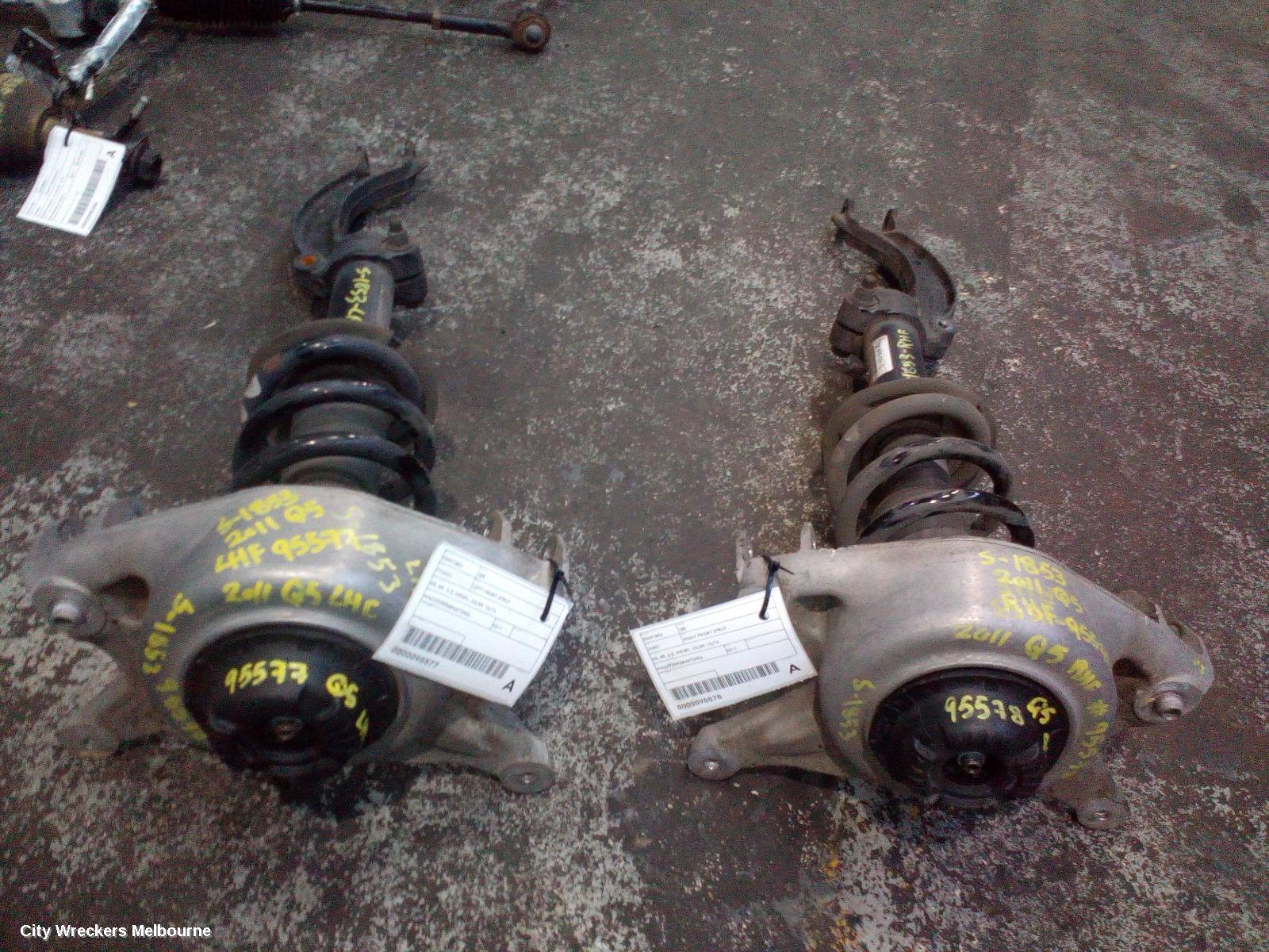 AUDI Q5 LEFT FRONT STRUT, Q5, 8R, 3.0, DIESEL, 03/2009 - 10/2012