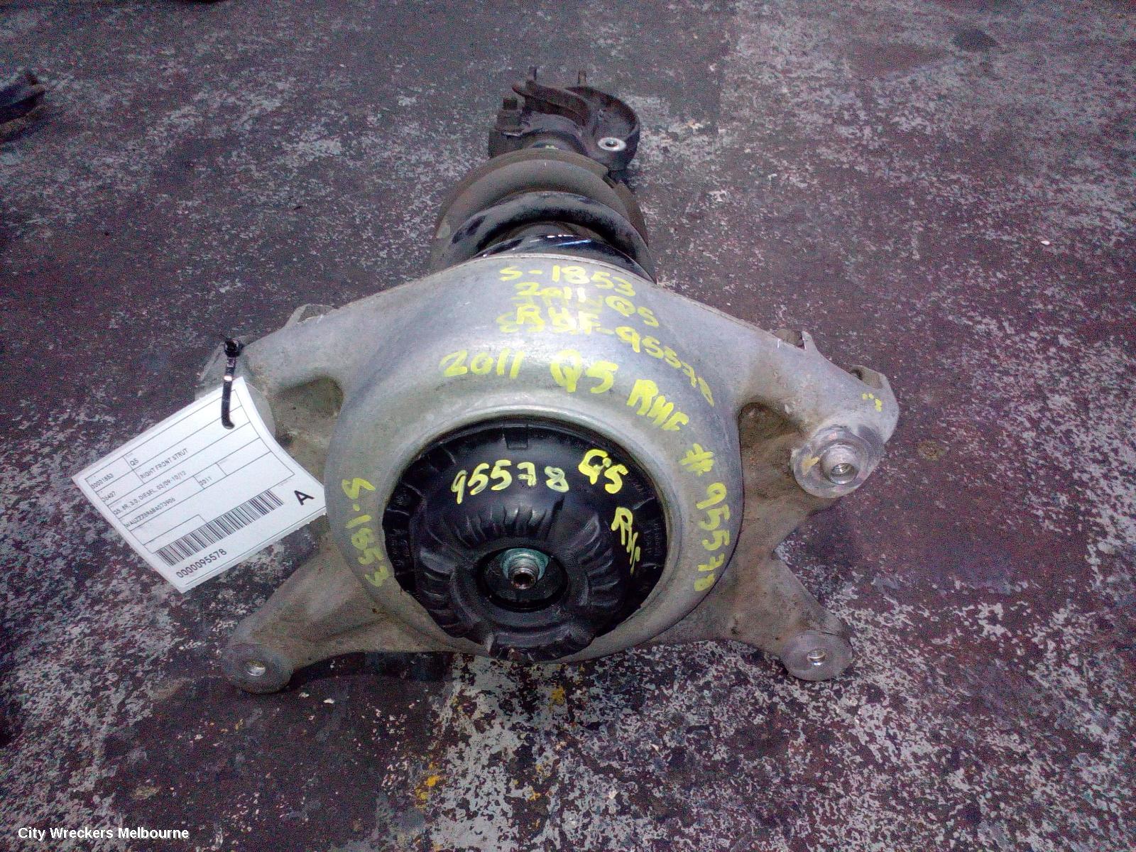 AUDI Q5 RIGHT FRONT STRUT, Q5, 8R, 3.0, DIESEL, 03/2009 - 10/2012