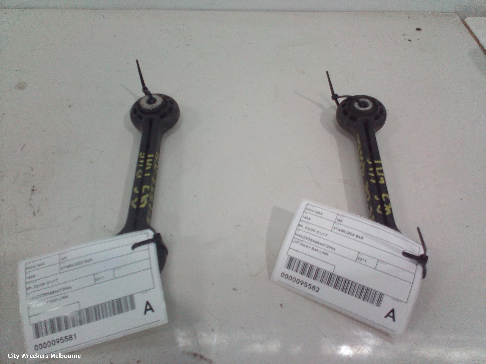 AUDI Q5 STABILISER BAR, 8R, 12/2008 - 01/2017