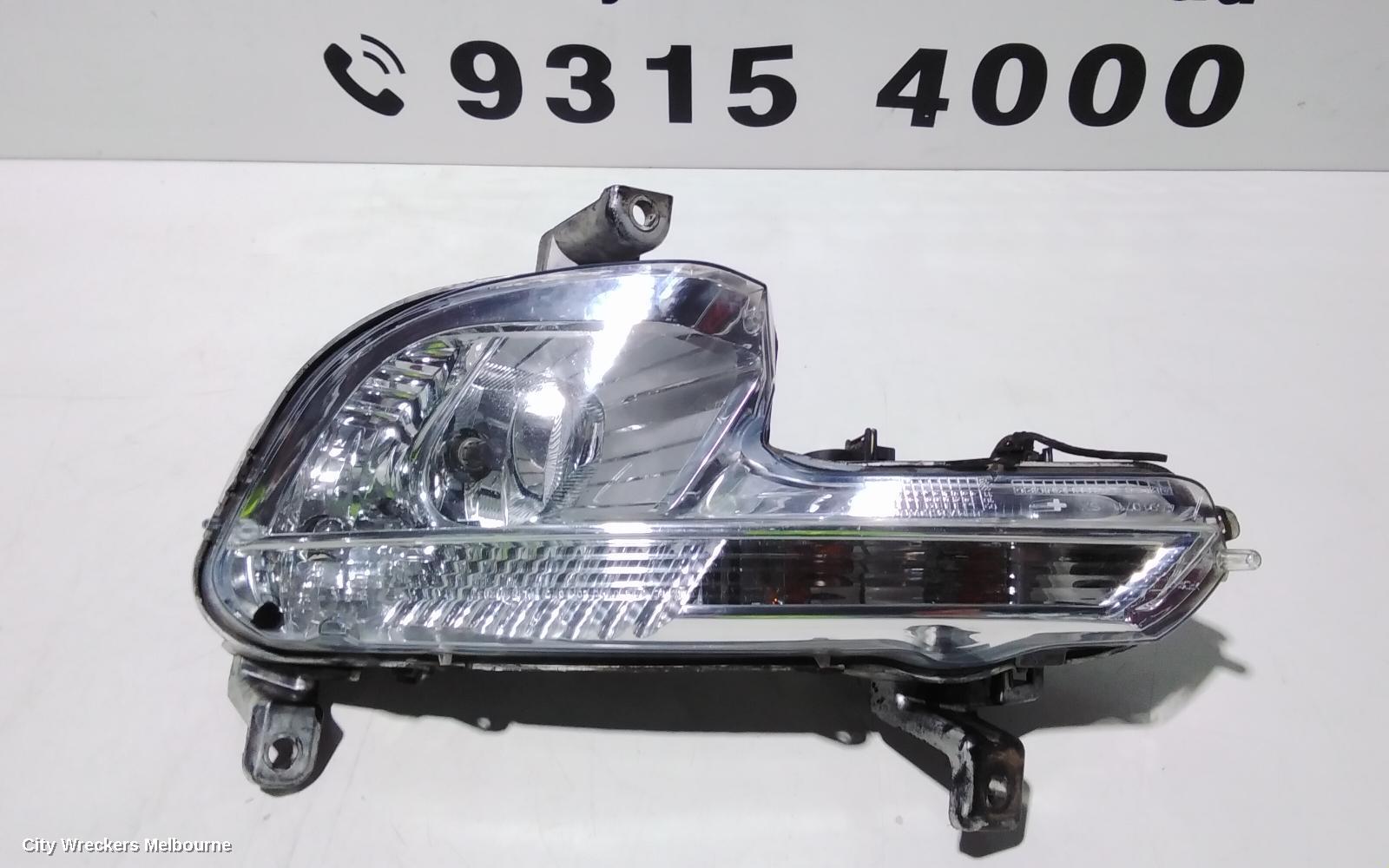 PEUGEOT 508 LEFT INDICATOR/FOG/SIDE, BUMPER FOGLAMP, 07/2011 - 02/2015
