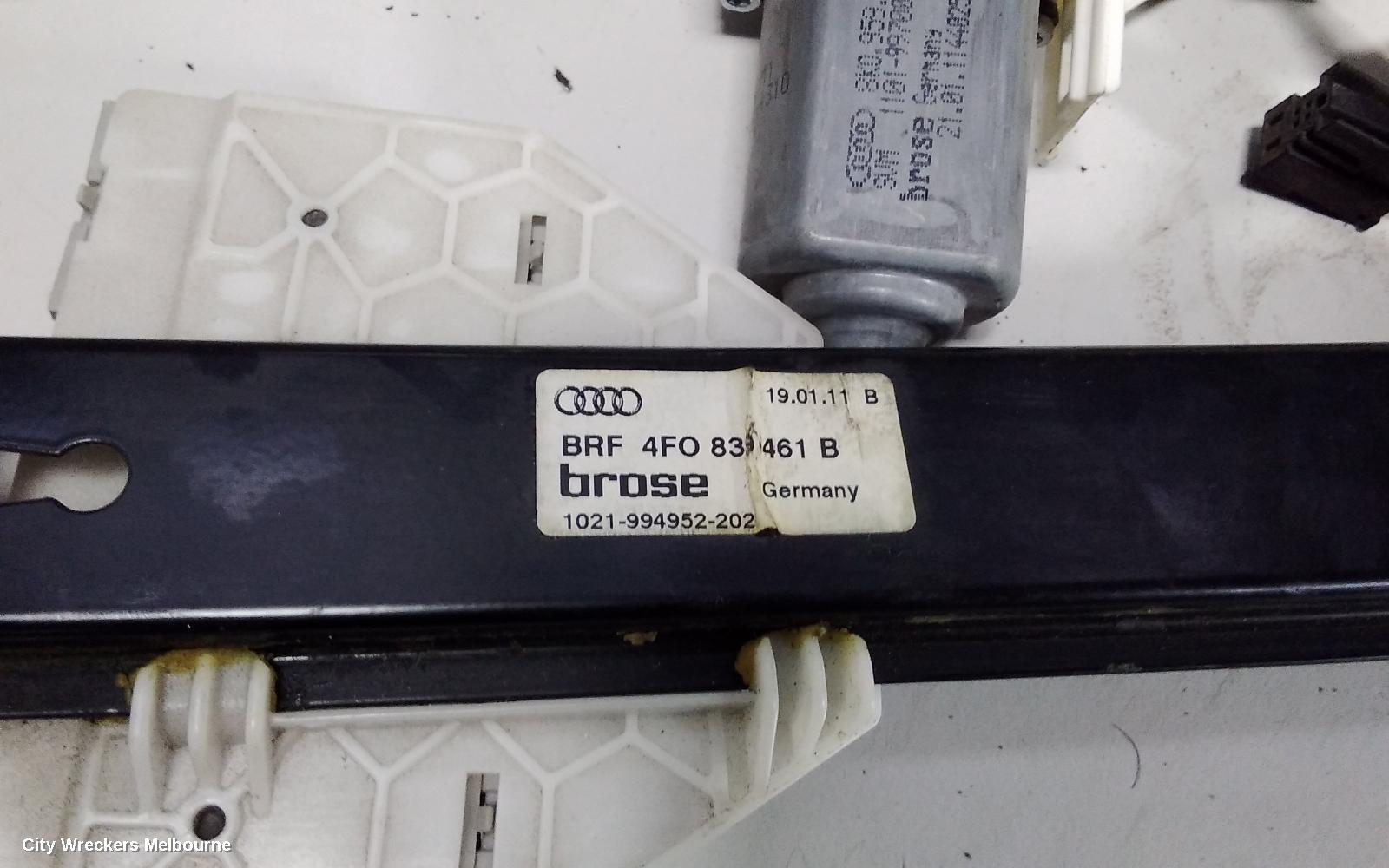 AUDI A6 LEFT REAR WND REG/MOTOR, C6, VIN WAUZZZ4F...
