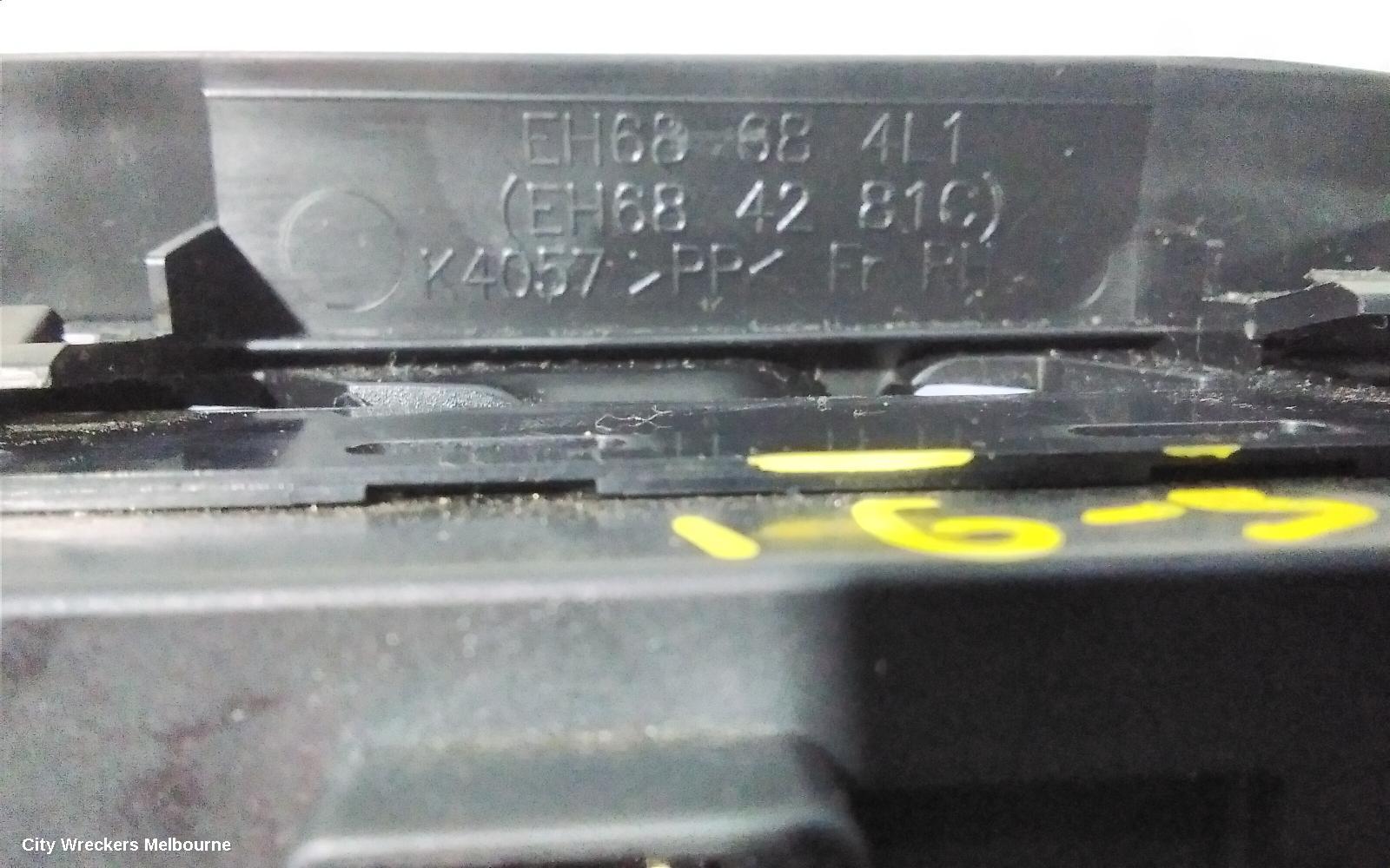 MAZDA CX7 PWR DR WIND SWITCH, RH FRONT (MASTER SWITCH), BLACK, ER, 10/2009 - 02/2012