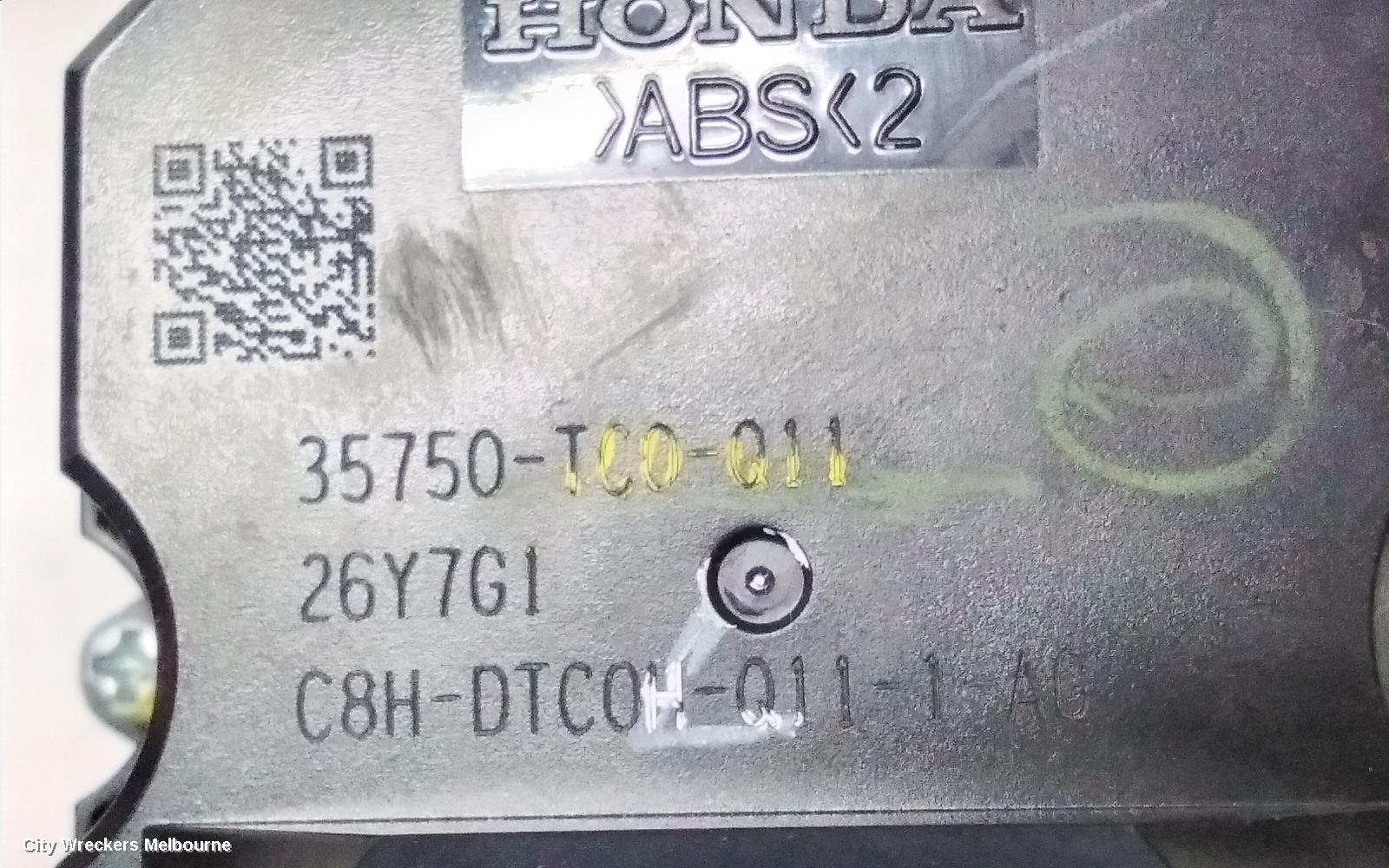 HONDA ACCORD PWR DR WIND SWITCH, RH FRONT (MASTER SWITCH), 8TH GEN (VIN MRHCP), V6L, 02/2008 - 12/2009
