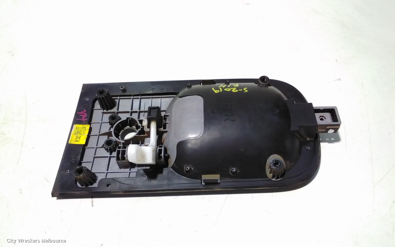 HYUNDAI ILOAD/IMAX DOOR HANDLE, OUTER, RH FRONT, BLACK, TQ, 11/2007 - 03/2021
