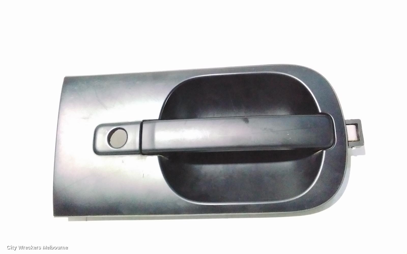 HYUNDAI ILOAD/IMAX DOOR HANDLE, OUTER, RH FRONT, BLACK, TQ, 11/2007 - 03/2021