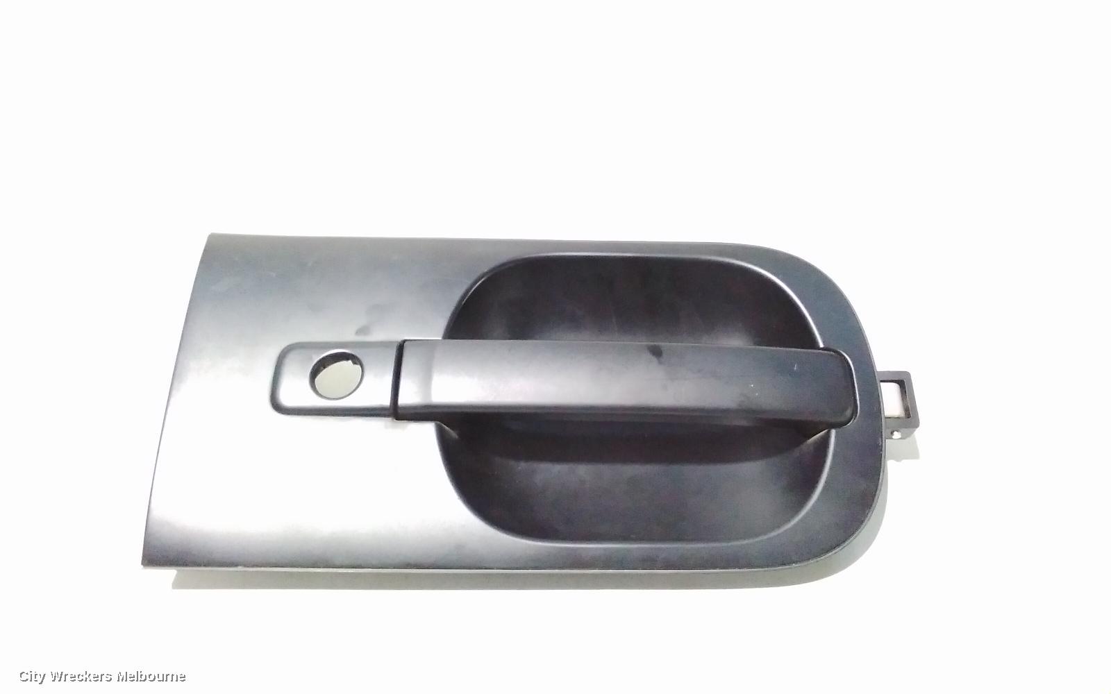 HYUNDAI ILOAD/IMAX DOOR HANDLE, OUTER, RH FRONT, BLACK, TQ, 11/2007 - 03/2021