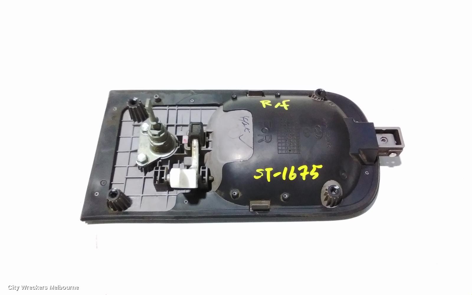 HYUNDAI ILOAD/IMAX DOOR HANDLE, OUTER, RH FRONT, BLACK, TQ, 11/2007 - 03/2021