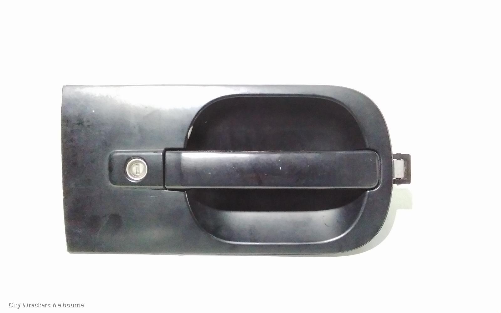 HYUNDAI ILOAD/IMAX DOOR HANDLE, OUTER, RH FRONT, BLACK, TQ, 11/2007 - 03/2021