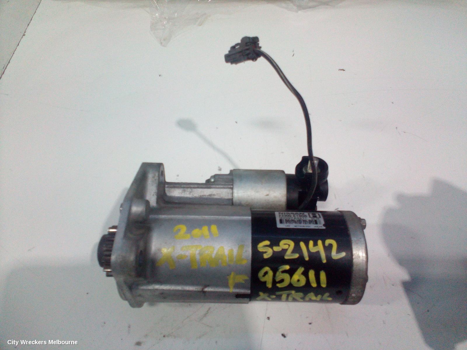 NISSAN XTRAIL STARTER, PETROL, 2.5, QR25DE, AUTO T/M, W/ SHORT SNOUT TYPE, T31, 09/2007 - 12/2013