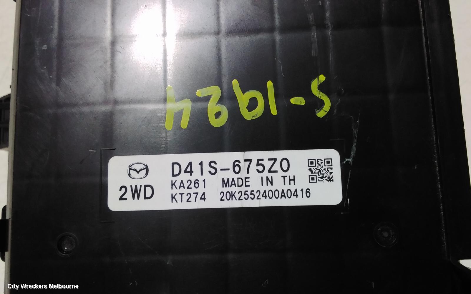 MAZDA 3, BP, 03/2019 ONWARDS, D41S-675Z0 CONTROL UNIT : 95644